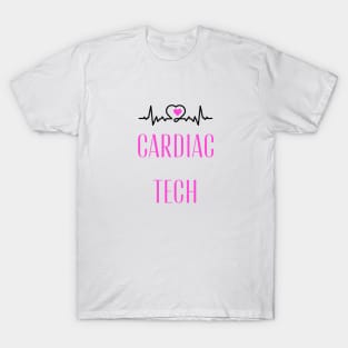 Beautiful Cardiac Tech Technician Gift T-Shirt